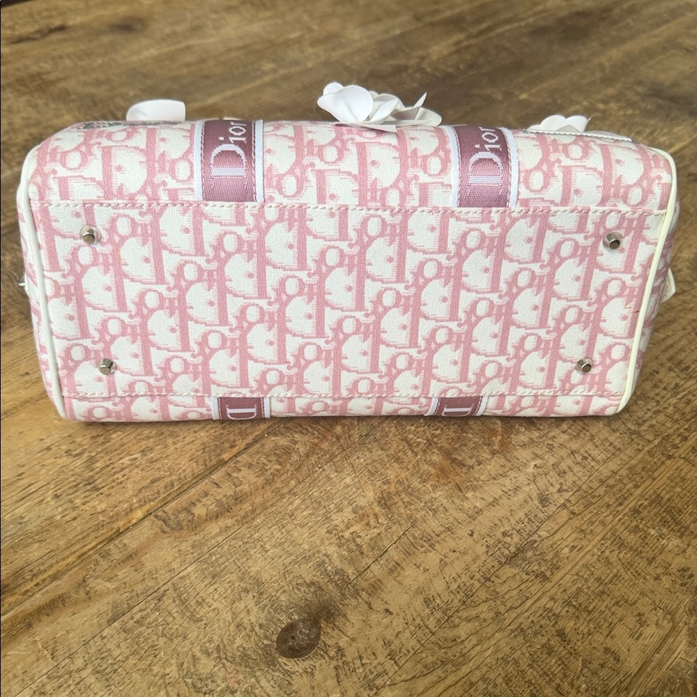 Christian Dior girly pink Boston bag - Picture 7 of 12